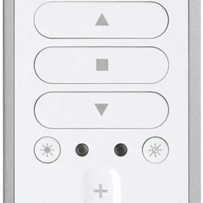 Telecomando RF elero ProLine VarioCom Slide 6-canale a batteria bianco 