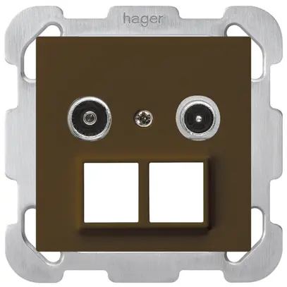 UP-Multimediadose kallysto R/TV Bauart B 19dB 2GHz braun 