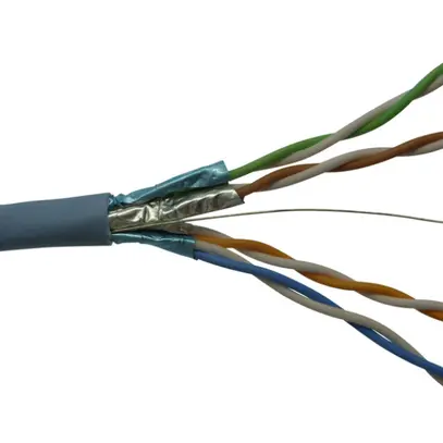 Cavo d'installazione Prysmian Draka UC500, cat.6A U/FTP, LSZH blu Dca 