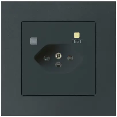 Presa INC KPR T13 FI 30mA nero 