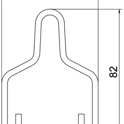 Étrier de suspension Bettermann AHB 50 D4 FT pour LTS 50 et AZK 50 
