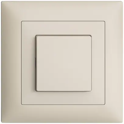 Interruttore INC EDIZIOdue 3/1L crema 