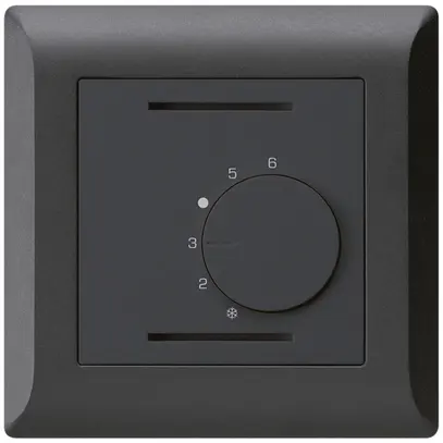 Thermostate d'ambiance ENC kallysto.line noir sans interrupteur 