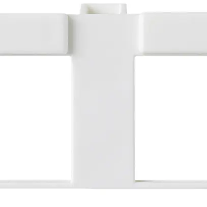 Module kallysto 2×RJ45 Keystone blanc 