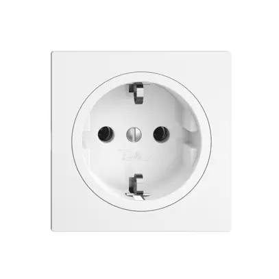 Presa SCHUKO EDIZIOdue F, 16A, 250VAC, L+N+PE bianco 