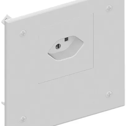 Schraubdeckel AGRO 130×130mm weiss mit 1×T23 