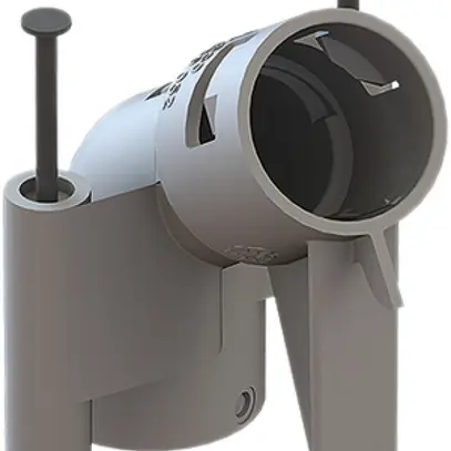 Tampon de raccordement AGRO M20/M25 gris pour tube THFG, sans halogène 