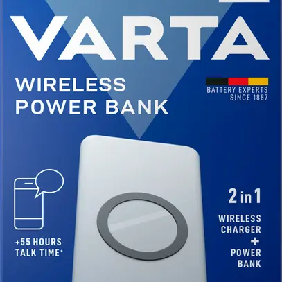 Powerbank VARTA Wireless 3.7V/10000mAh 