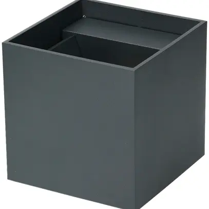 Applique LED maxLUCE BIG-BOX 6W 500lm 3000K 90° IP54 anthracite 