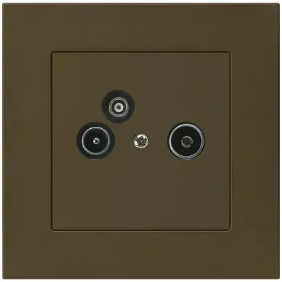 UP-Antennendose R/TV-Daten kallysto.pro 2GHz 11db braun 