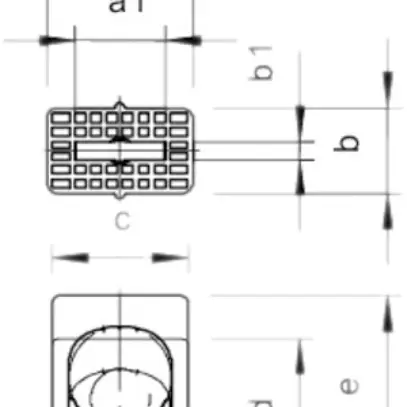 Bride pour câble ISO Bettermann 6…16mm en polystyrène gris clair 
