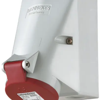 Presa AP CEE 32A 5P 6h 400V rosso, Mennekes 