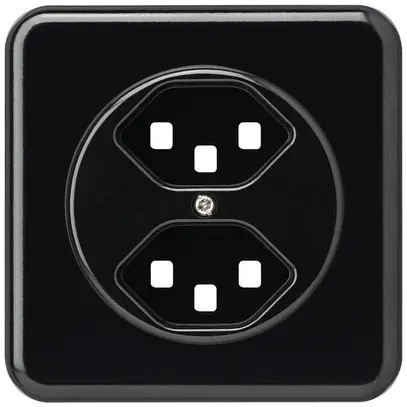 Kit frontal ENC basico 2×type 23 noir 86×86mm 