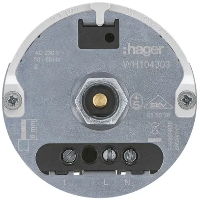 Intérieur pour variateur rotatif station secondaire Hager 