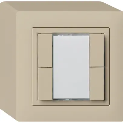 Poussoir universel AP 4×kallysto avec LED beige 