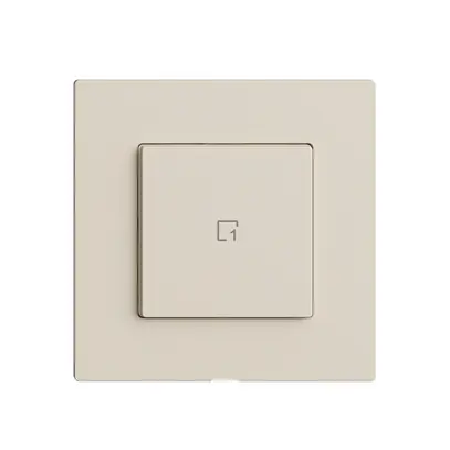 Poussoir scène 1 scène/1T Edue Wiser crema 