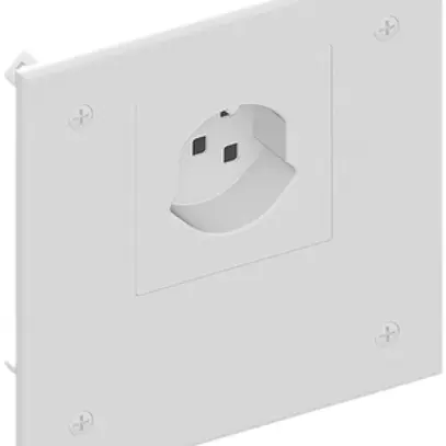 Coperchio a vite AGRO 130×130mm bianco con 1×T25 