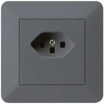 Prise ENC kallysto.trend T23 anthracite bornes à vis 