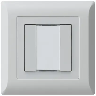 Poussoir ENC kallysto.line KNX 2×s/e-link gris clair 