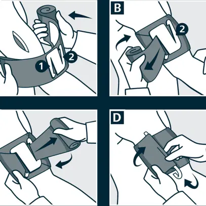 Benda per traumi 10cm × 5m  
