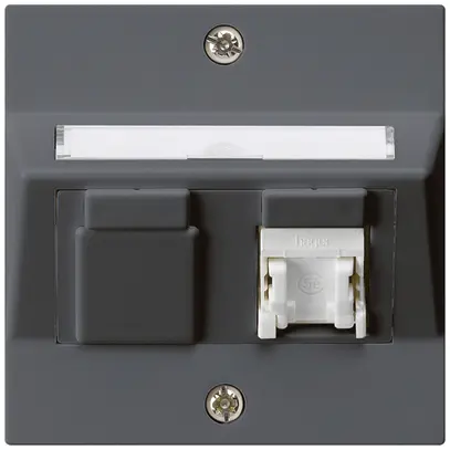 Kit di montaggio INC kallysto A cat.5e 1RJ45/u antracite 