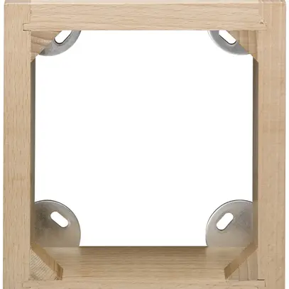 Cadre AP Hager FLF 2×3 bois laqué 