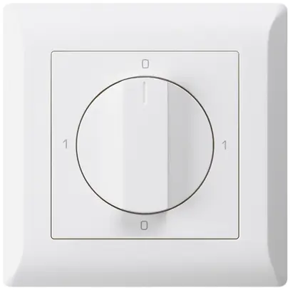 Interruttore rotativo INC kallysto.line 0/3L bianco con manopola 