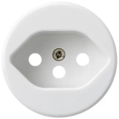 Disco frontale basico tipo 13 bianco con protezione bambini 