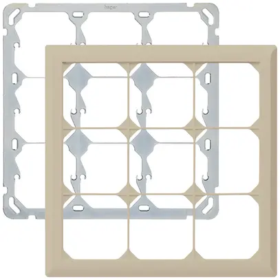 Intestazione INC kallysto.line 3×3 beige 