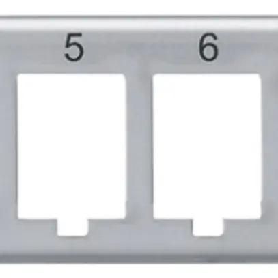 Modulo di espansione Hager HMS 10×RJ45 Keystone, grigio 