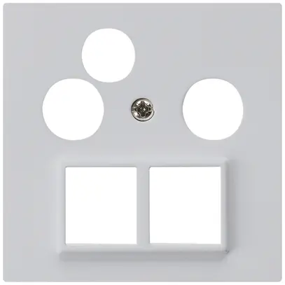 Plaque frontale HMS kallysto pour R/TV-données gris clair 