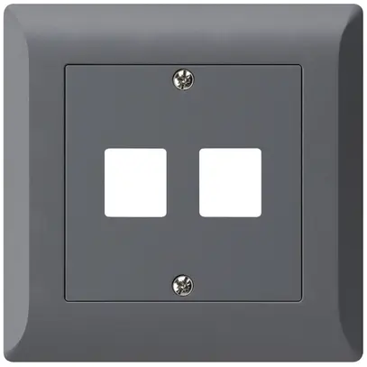 UP-Frontset HMS kallysto.line für 2 Module anthrazit 