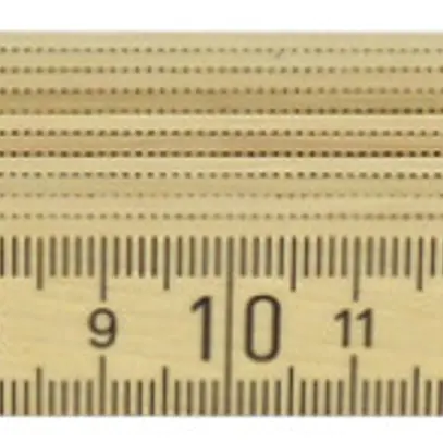 Mètre pliant en bois 2m 