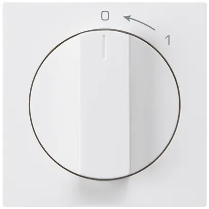 Kit frontale per contatto rotativo bianco 60×60mm kallysto 0<-1 