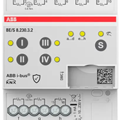 Ingresso binario KNX AMD ABB BE/S8.230.3.2 8-canali 10…230V 