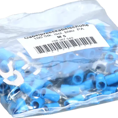 Capocorda a forcella Mischke IG M5 1.5…2.5mm² Cu-stagnato isolato blu 