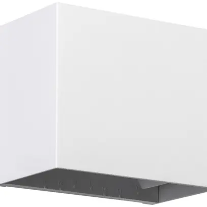 Applique LED DOTLUX BEAMO IP65 120×97×100mm 10W 3000K 15…120° blanc 