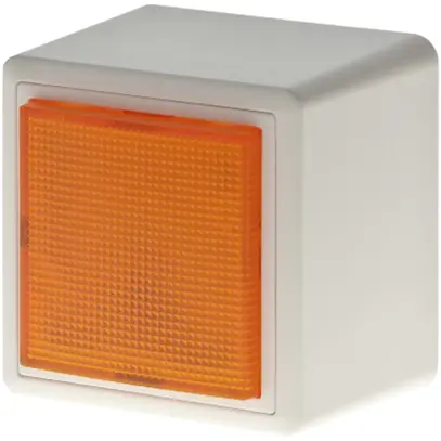 Lampada flash AP giallo 12VUC EDIZIOdue Hugentobler tipo16 piatto 