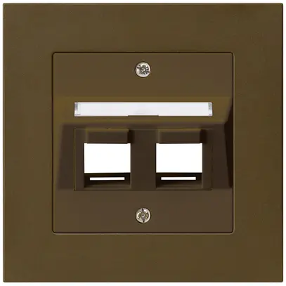 Kit de montage ENC kallysto.pro 2×Keystone brun 