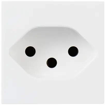 Presa INS ATO T13 bianco 2 moduli 