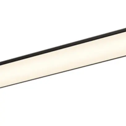 Plafoniera/Lampada muro LED SLV LONG GRILL, 20W 230V 3000K 1600lm IP20 nero 