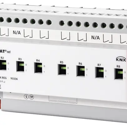 Actionneur-commutateur AMD KNX Luxomat SA8-230/16/H/KNX, 8-fois, 16A/230VAC 