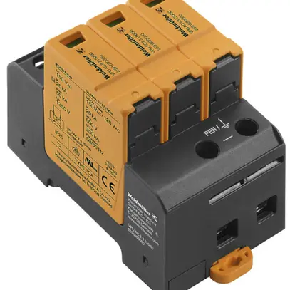 Parasurtension Weidmüller VPU AC II 3 150/50 