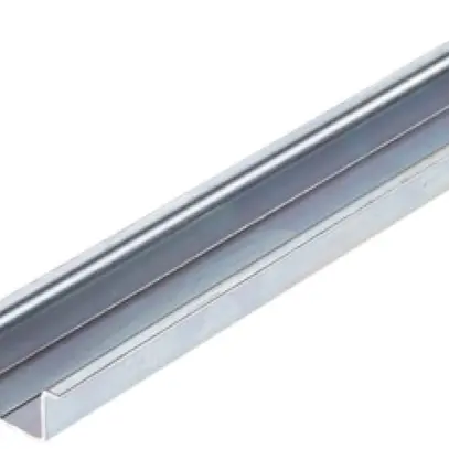 Barra profilata Weidmüller TS35 35×15×2000mm taglio 6.3×25mm acciaio zincato 