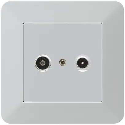 Presa antenna INC kallysto.trend R/TV 14dB 2GHz grigio chiaro 