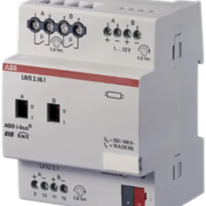 Variateur de lumière KNX 2×1…10V ABB REG-K LR/S 2.16.1 