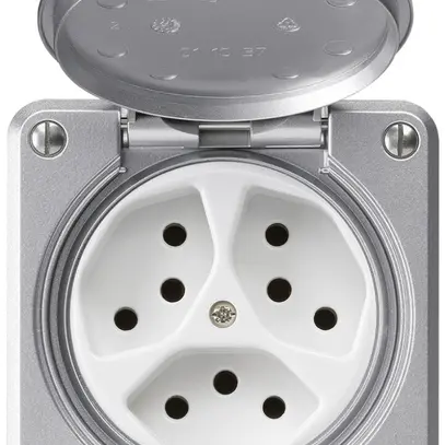 Presa INC robusto 3×tipo 13 alluminio 