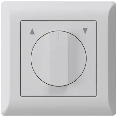 Interruttore/tasto rotativo INC per tapparella KLI grigio chiaro 