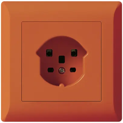 Prise ENC kallysto.line T25 orange bornes à vis 