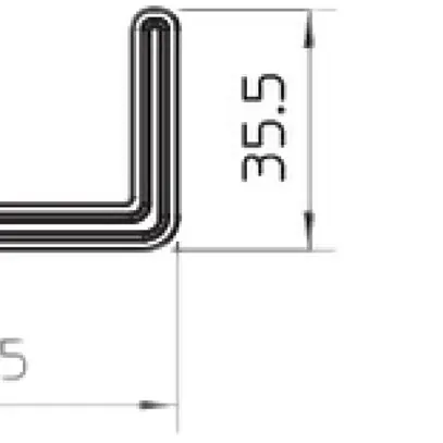 Capuchon de protection Bettermann pour US 3 profils orange 